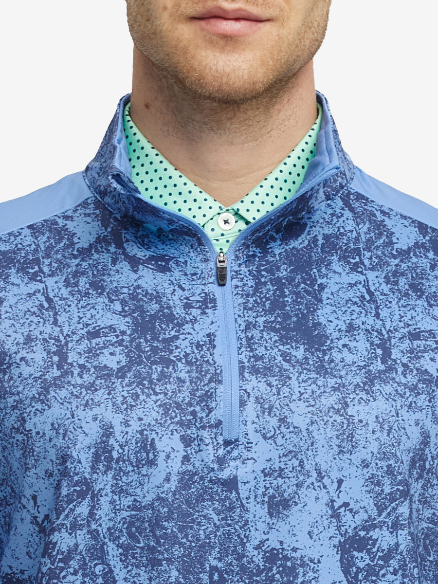 GRAYISH BLUE SPLATTER