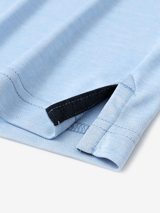 LIGHT BLUE HEATHER
