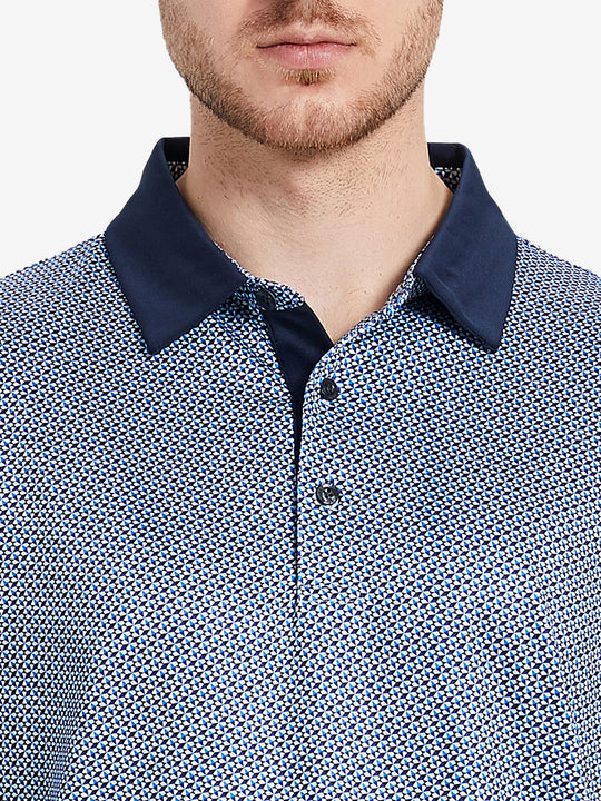Performance Quick Dry Print Golf Polos（2）