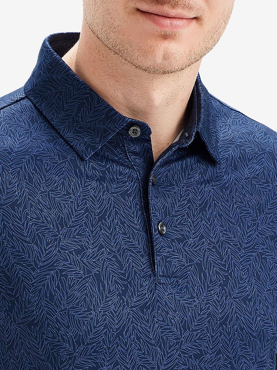 Performance Quick Dry Print Golf Polos（3）