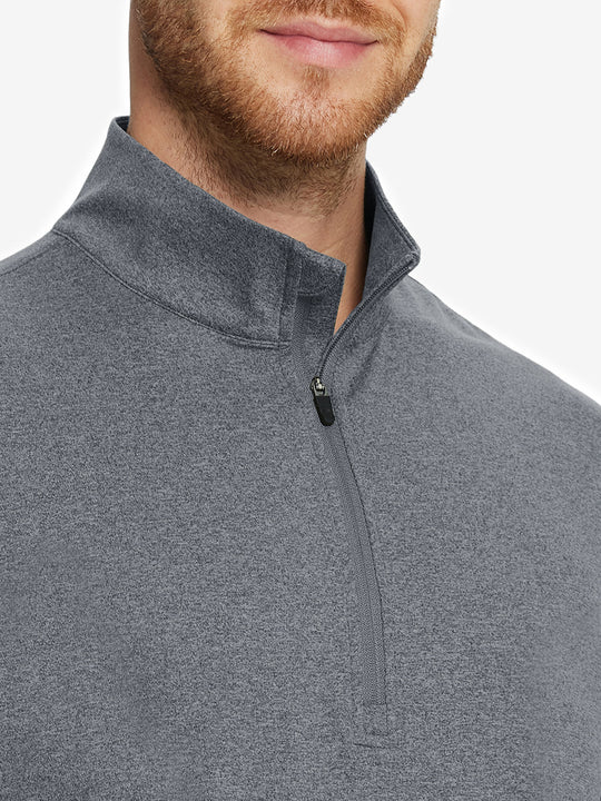 BLACK GREY HEATHER