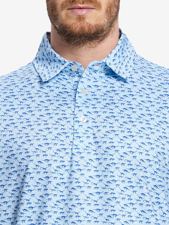 Performance Quick Dry Print Golf Polos