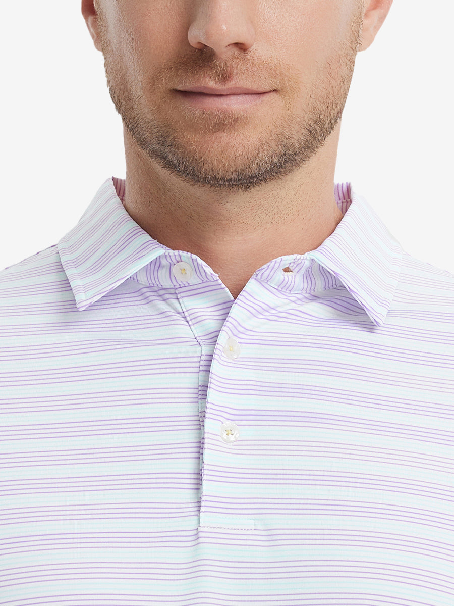 LILAC LIGHT BLUE STRIPE