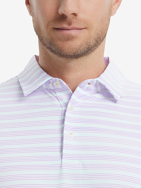LILAC LIGHT BLUE STRIPE