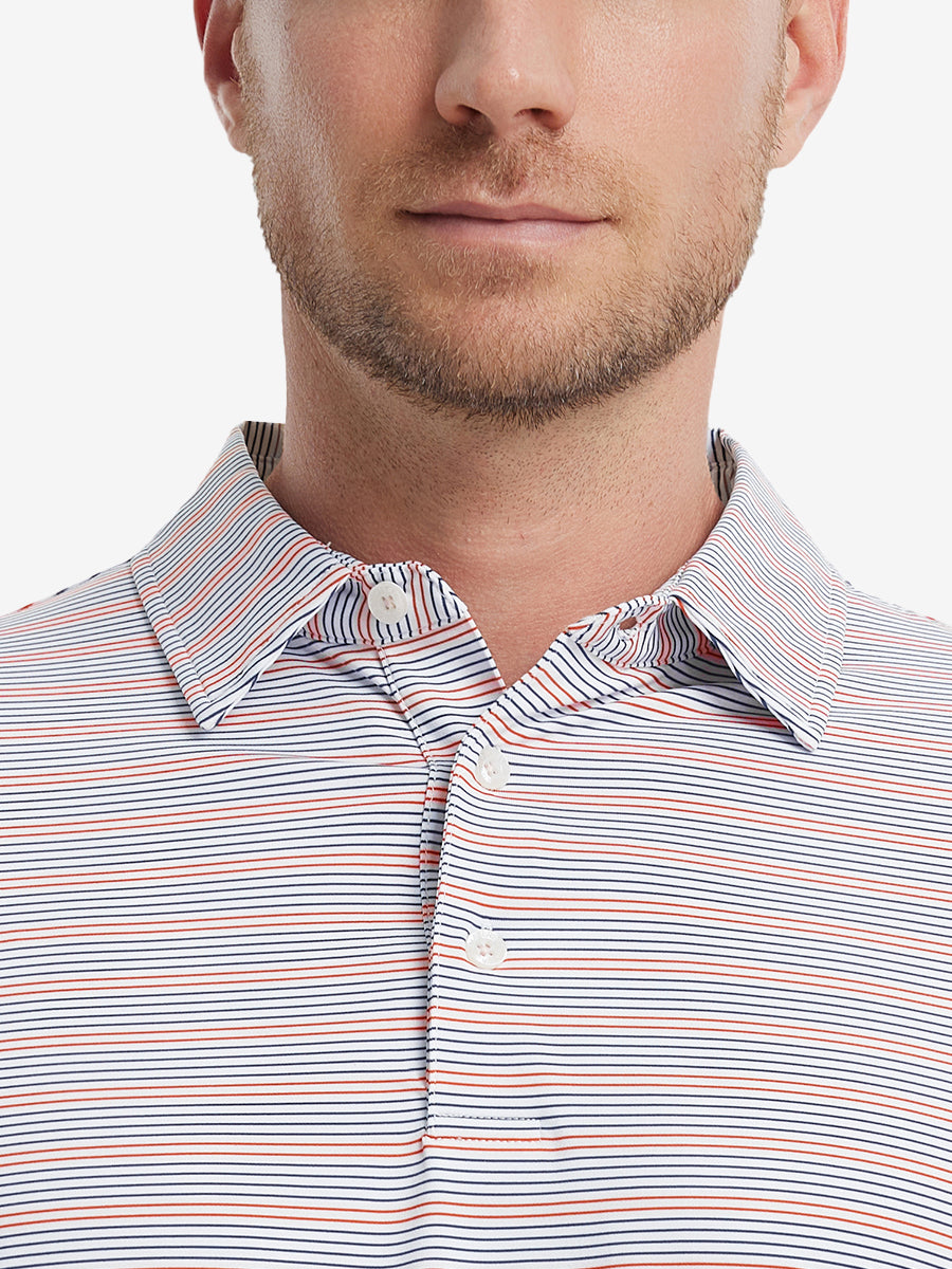 NAVY RED STRIPE