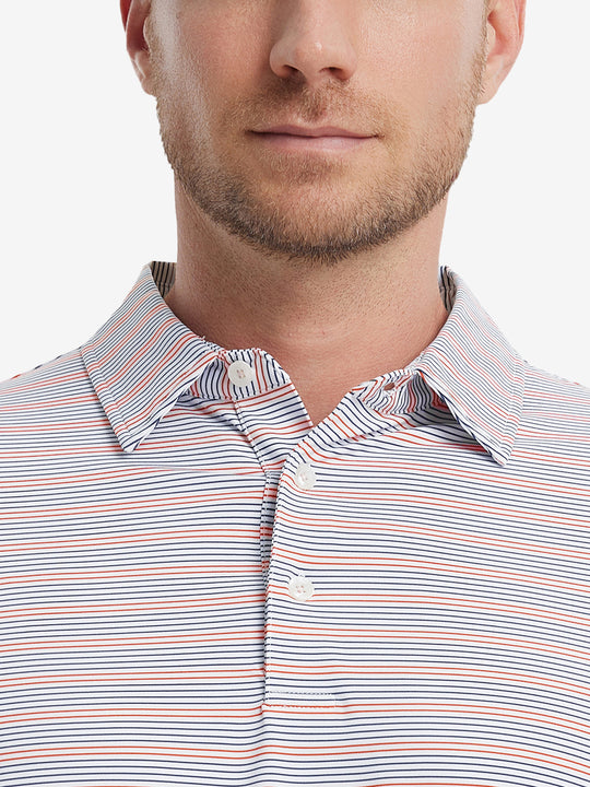 NAVY RED STRIPE