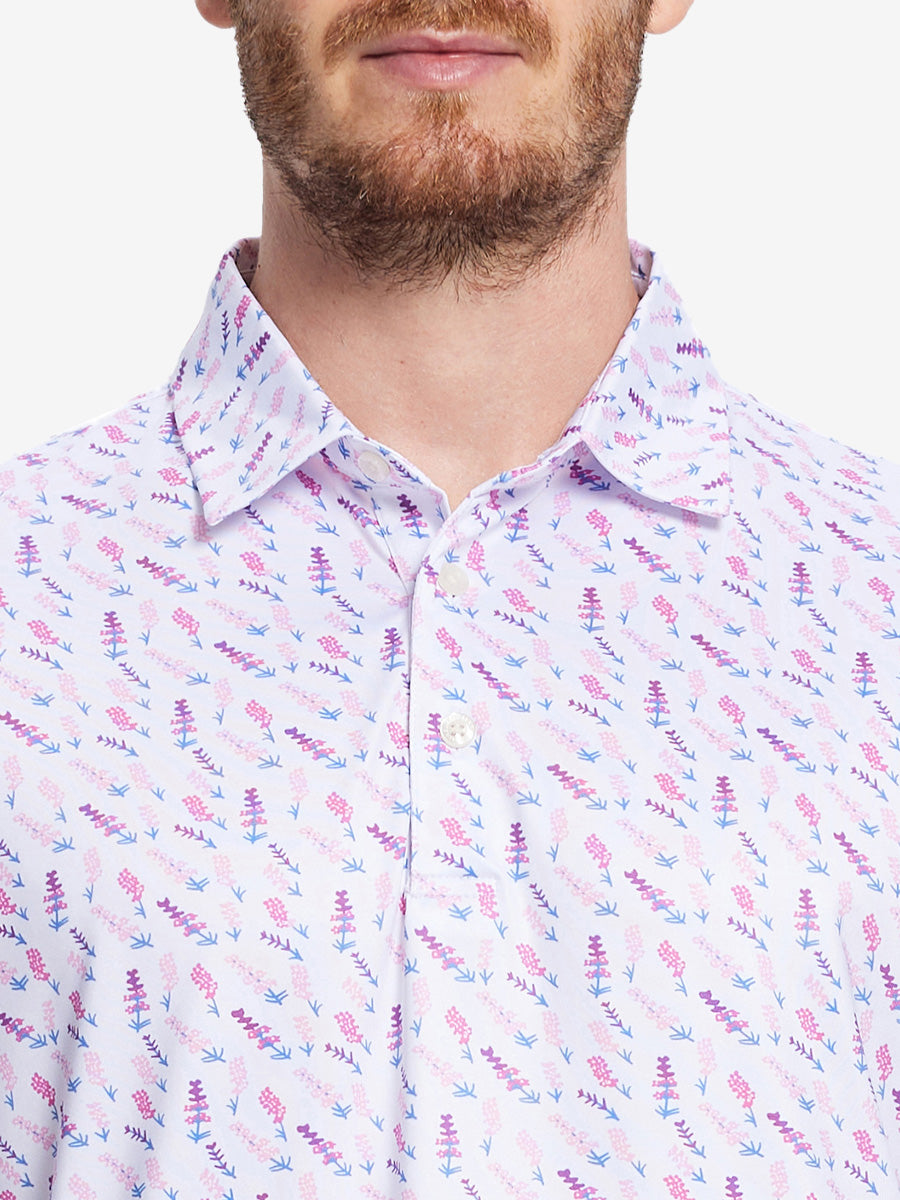 Performance Quick Dry Print Golf Polos（5）