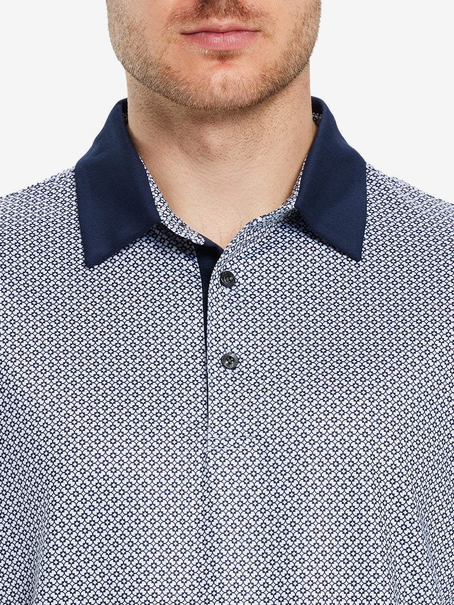 Performance Quick Dry Print Golf Polos（5）