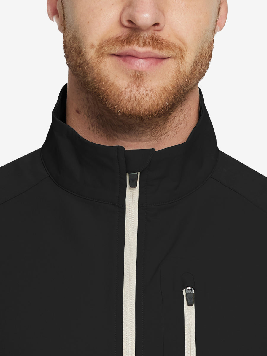 Windproof Golf Vests with Zip Pockets