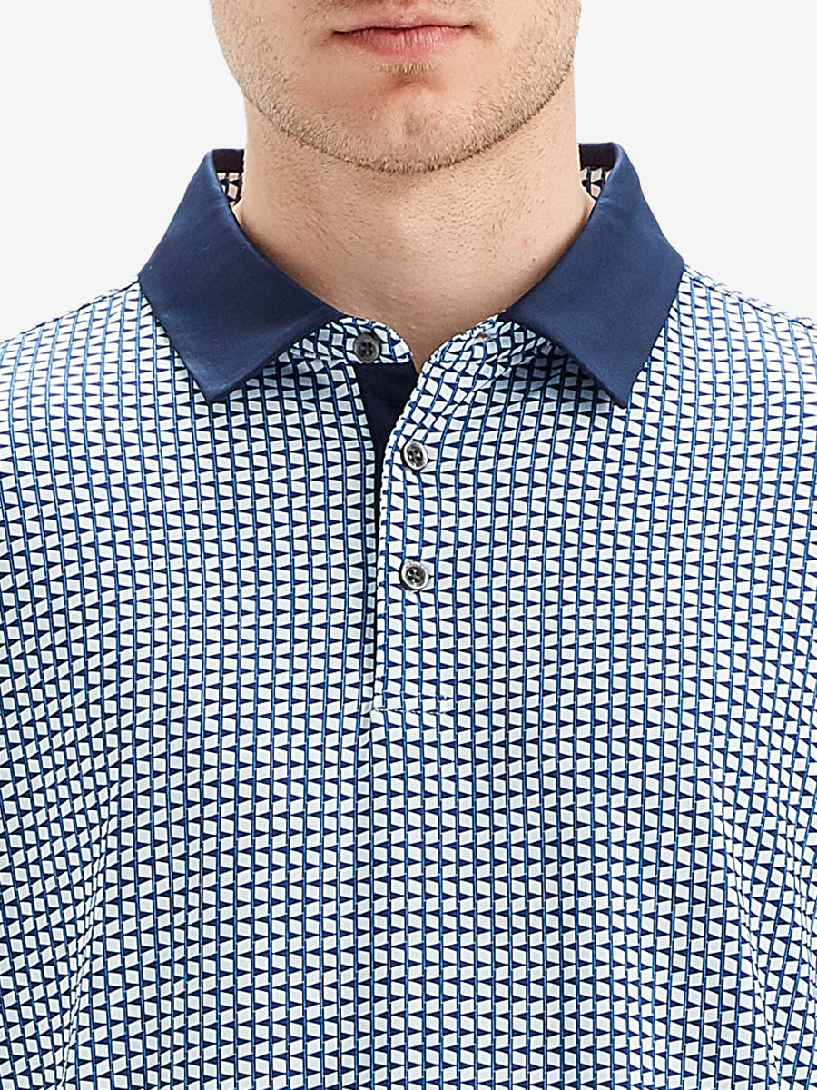 Performance Quick Dry Print Golf Polos（3）