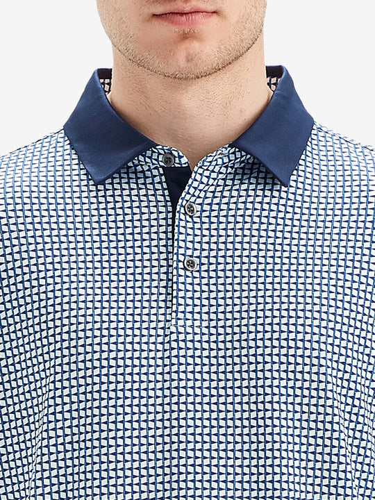Performance Quick Dry Print Golf Polos（3）