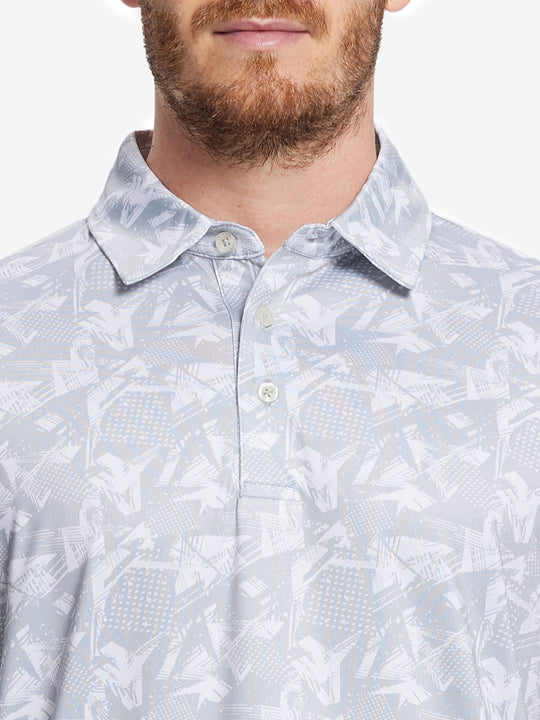 Performance Quick Dry Print Golf Polos（2）