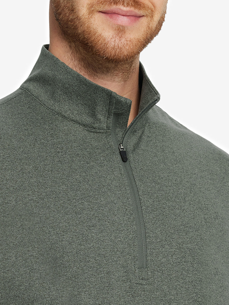 OLIVE GREEN HEATHER