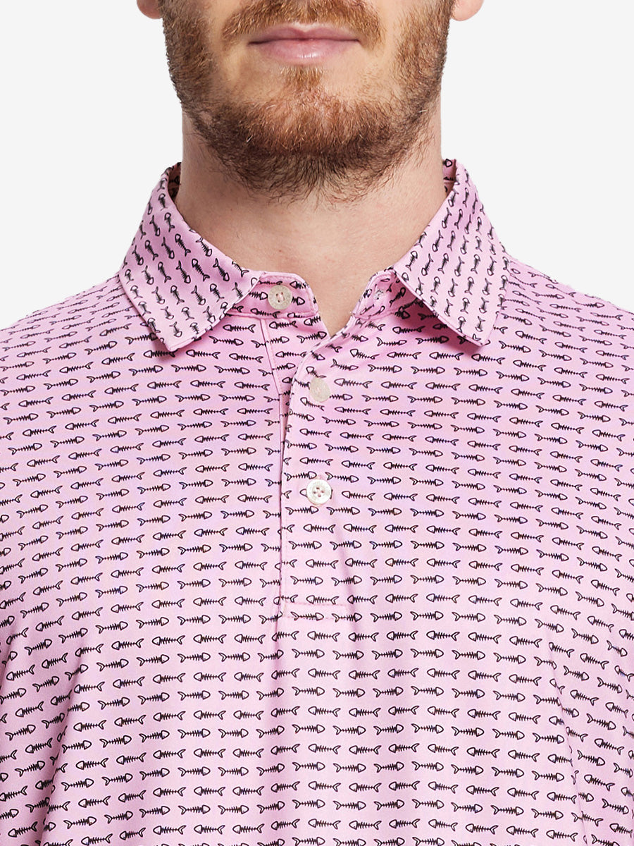 Performance Quick Dry Print Golf Polos（3）