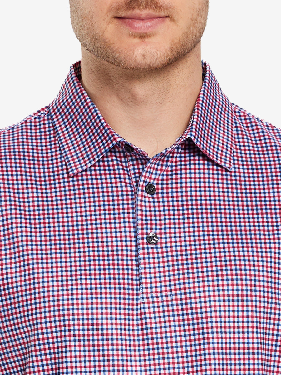 Performance Quick Dry Print Golf Polos（5）