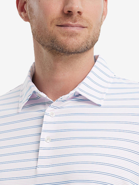 LIGHT PINK COBALT STRIPE