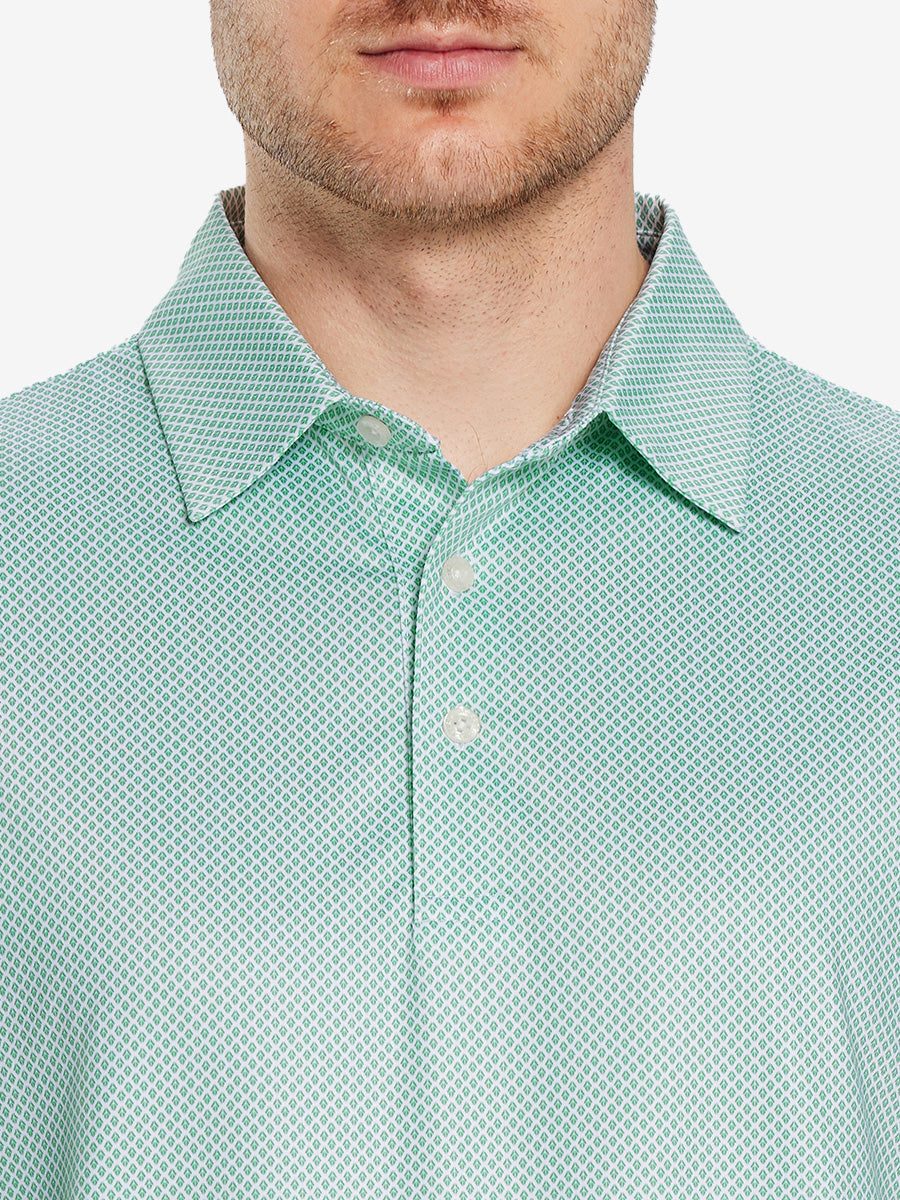 Performance Quick Dry Print Golf Polos（2）