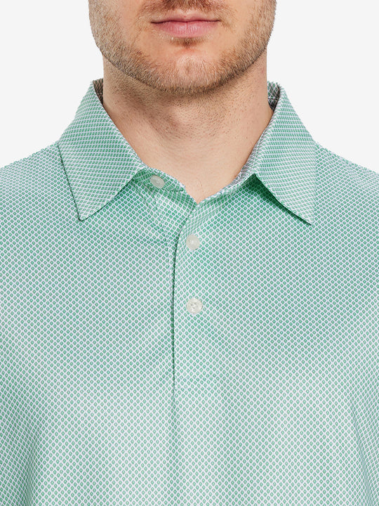 Performance Quick Dry Print Golf Polos（2）