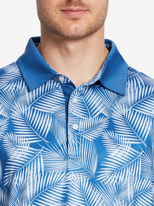 Performance Quick Dry Print Golf Polos（3）