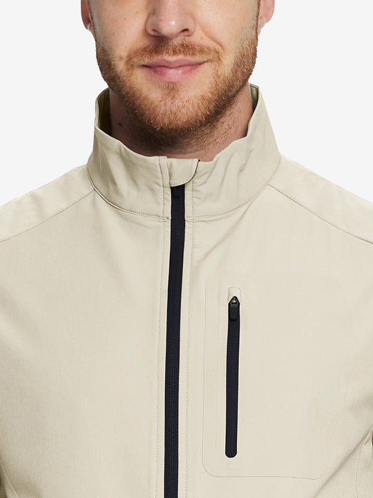 Windproof Golf Vests with Zip Pockets
