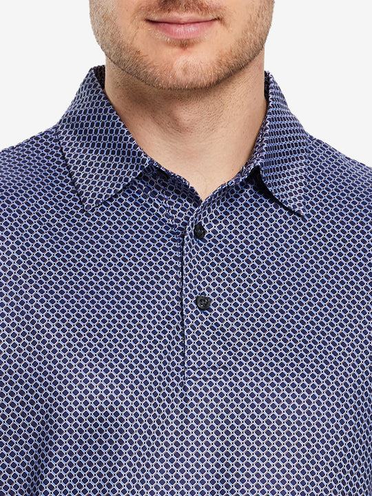 Performance Quick Dry Print Golf Polos（3）