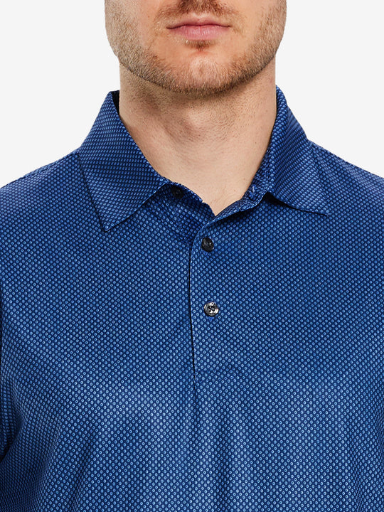 Performance Quick Dry Print Golf Polos