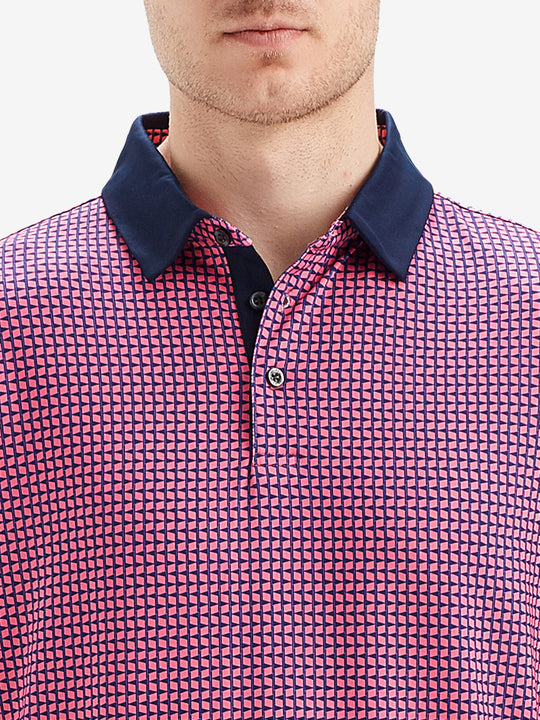 Performance Quick Dry Print Golf Polos（5）