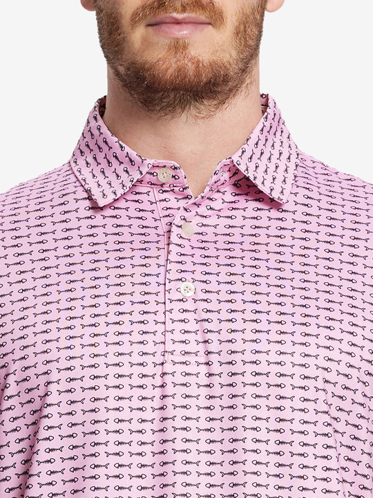 Performance Quick Dry Print Golf Polos（5）