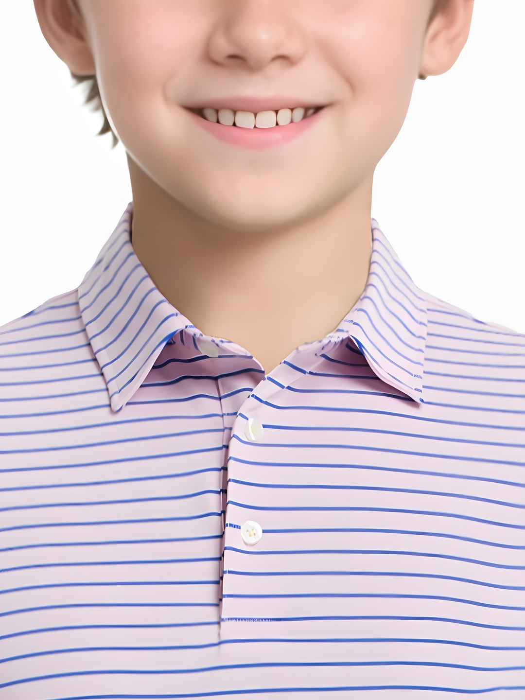 LIGHT PINK/COBALT STRIPE