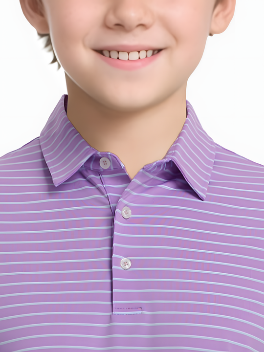 LILAC/LIGHT BLUE STRIPE
