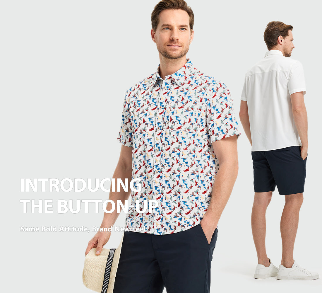 Smart golf shirts – Men’s Button Downs by MAELREG
