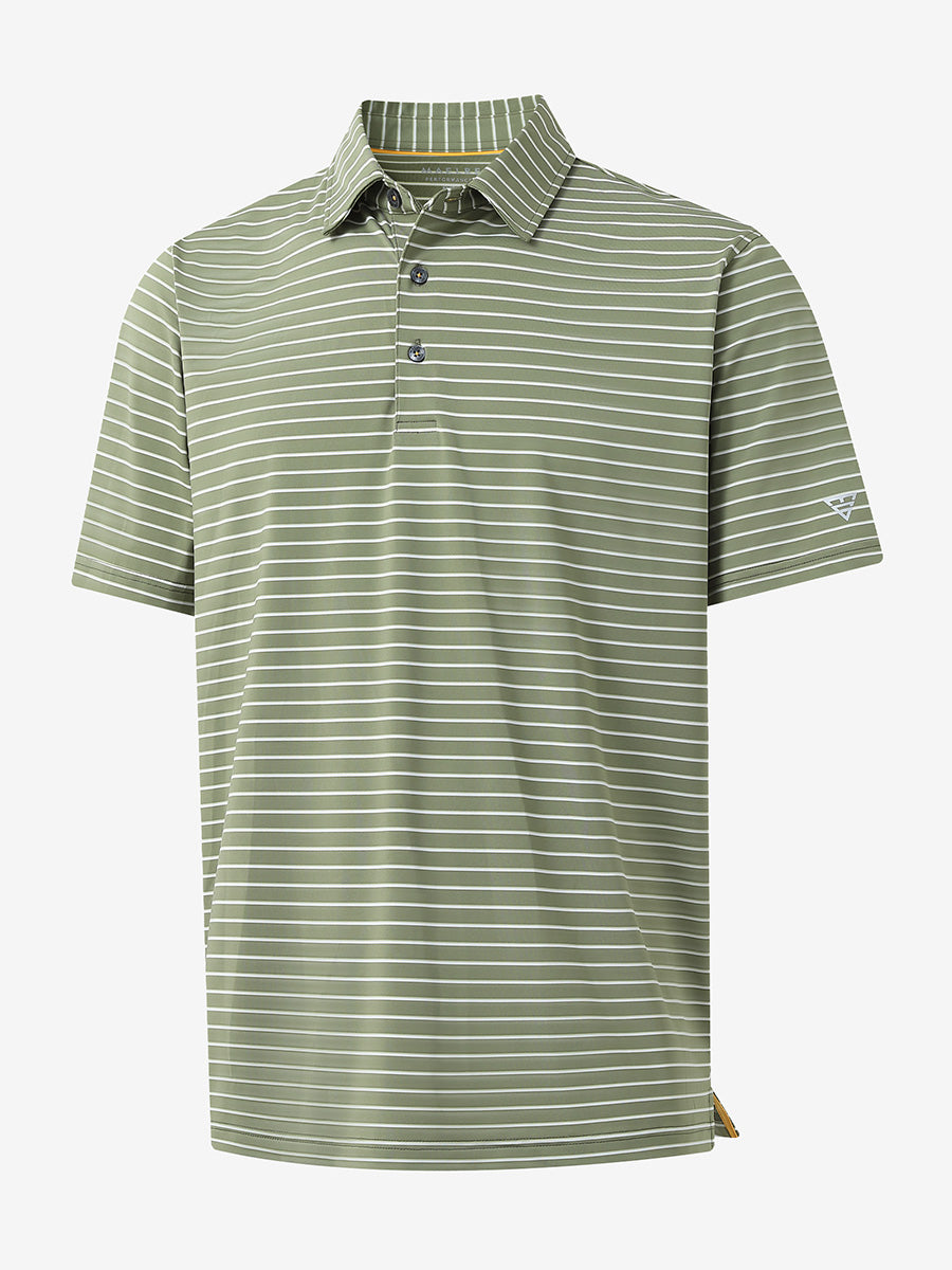 LIGHT GREEN/WHITE STRIPE