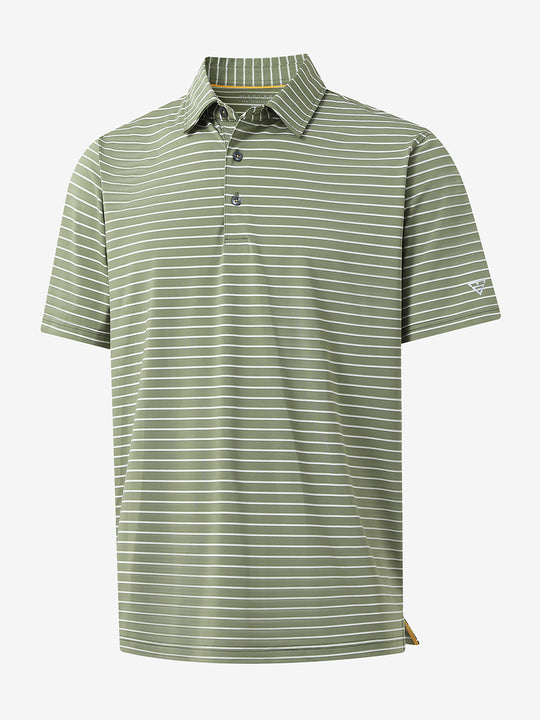 LIGHT GREEN/WHITE STRIPE