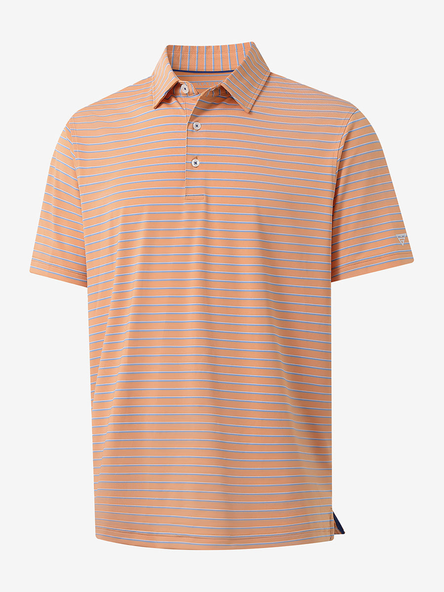 ORANGE/SKY BLUE STRIPE