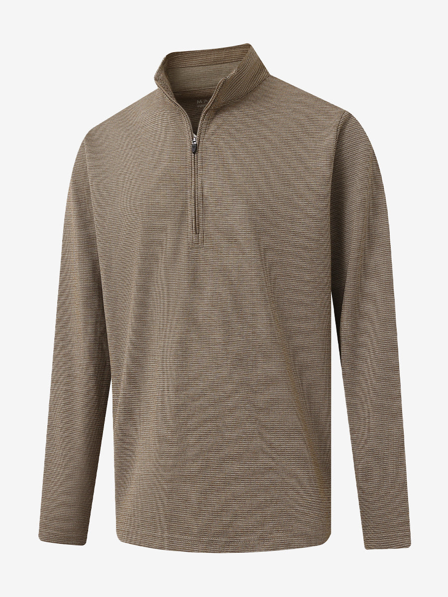 BROWN HOUNDSTOOTH