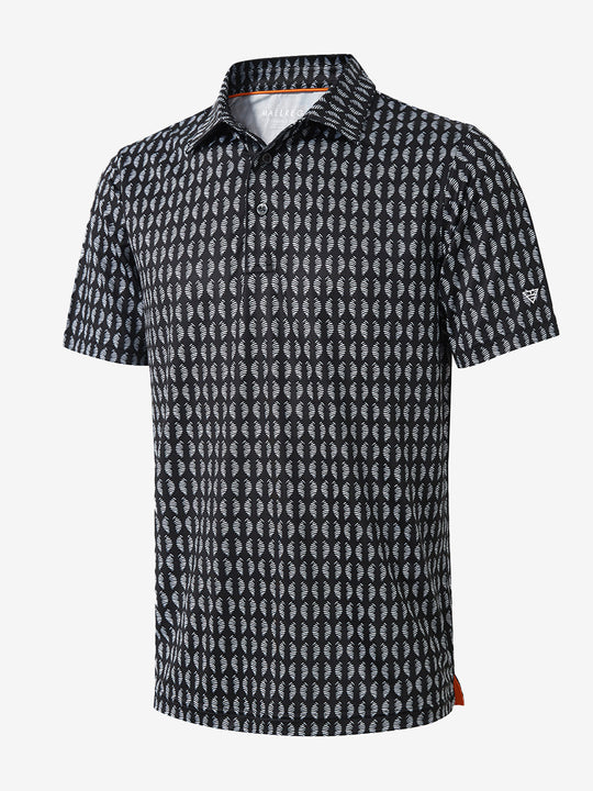 Performance Quick Dry Print Golf Polos