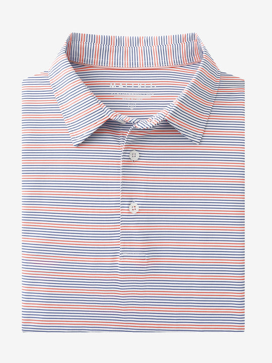 NAVY RED STRIPE