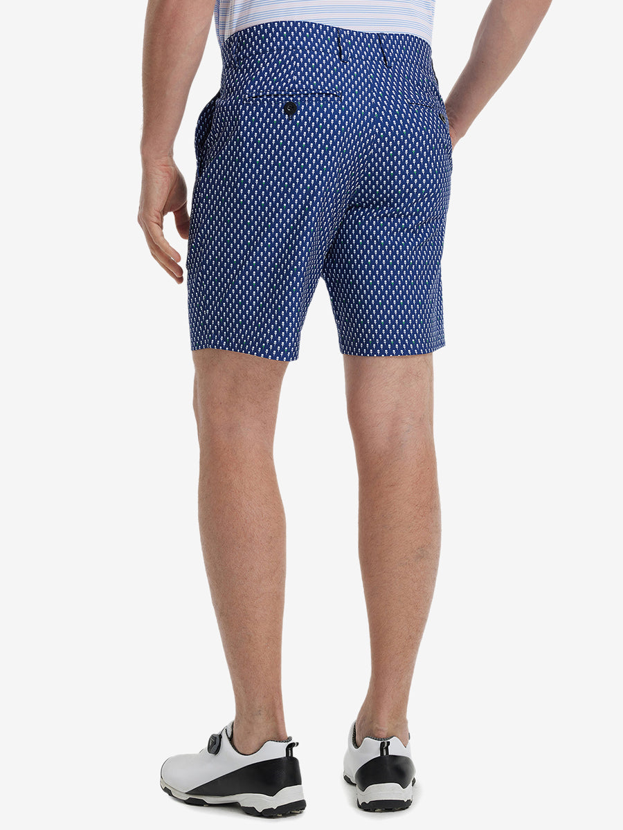 DARK BLUE WHTE GOLF BALL