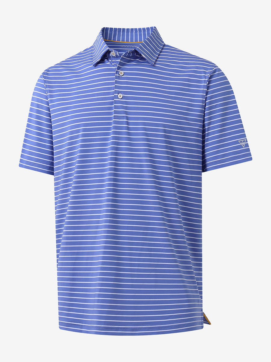 BLUISH BLUE/WHITE STRIPE