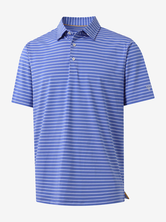 BLUISH BLUE/WHITE STRIPE