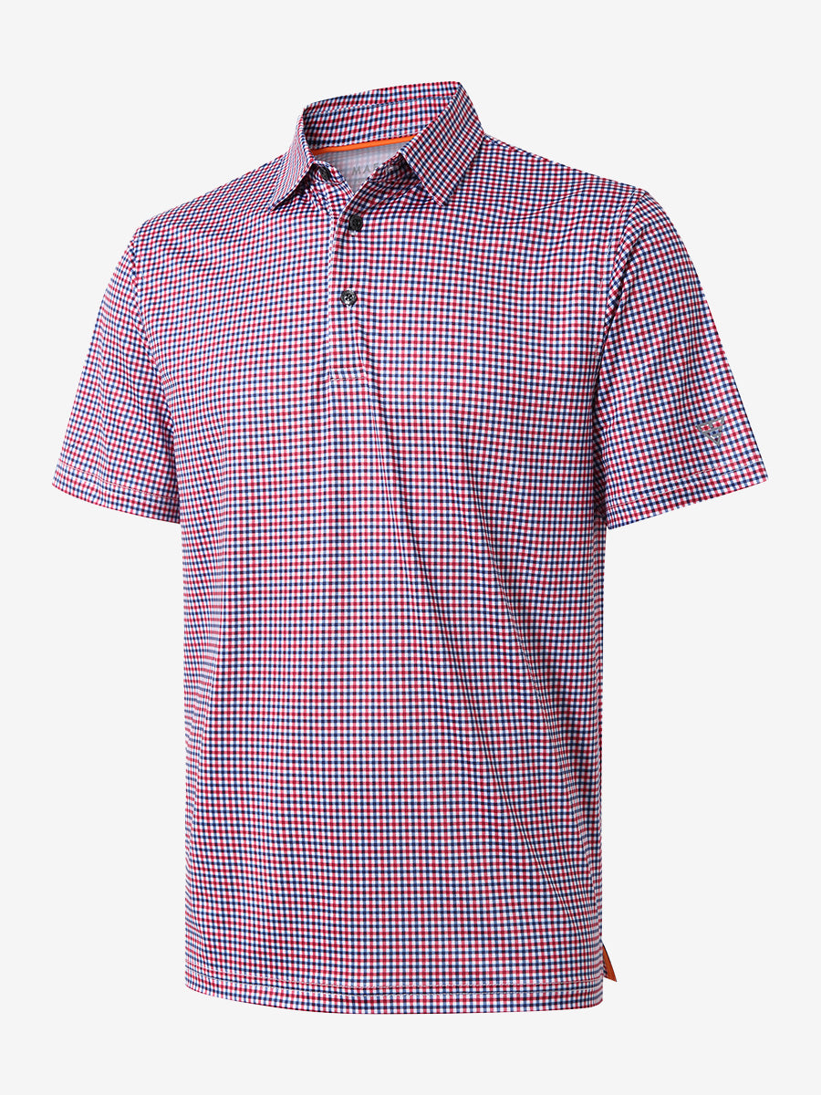 Performance Quick Dry Print Golf Polos（5）