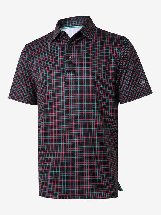 Performance Quick Dry Print Golf Polos