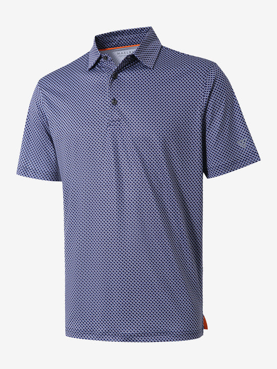 Performance Quick Dry Print Golf Polos（3）