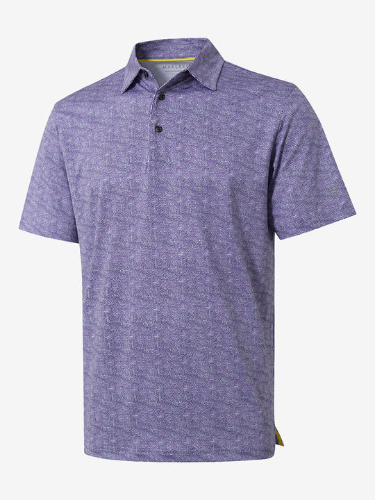 Performance Quick Dry Print Golf Polos（5）