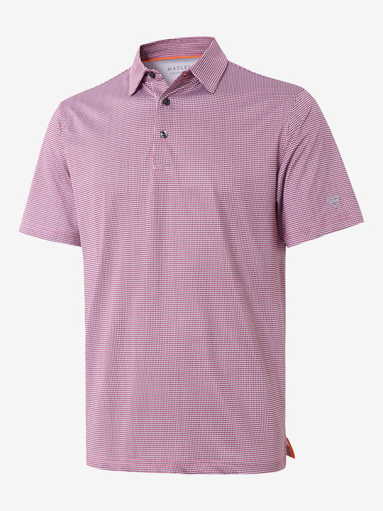 Performance Quick Dry Print Golf Polos（5）