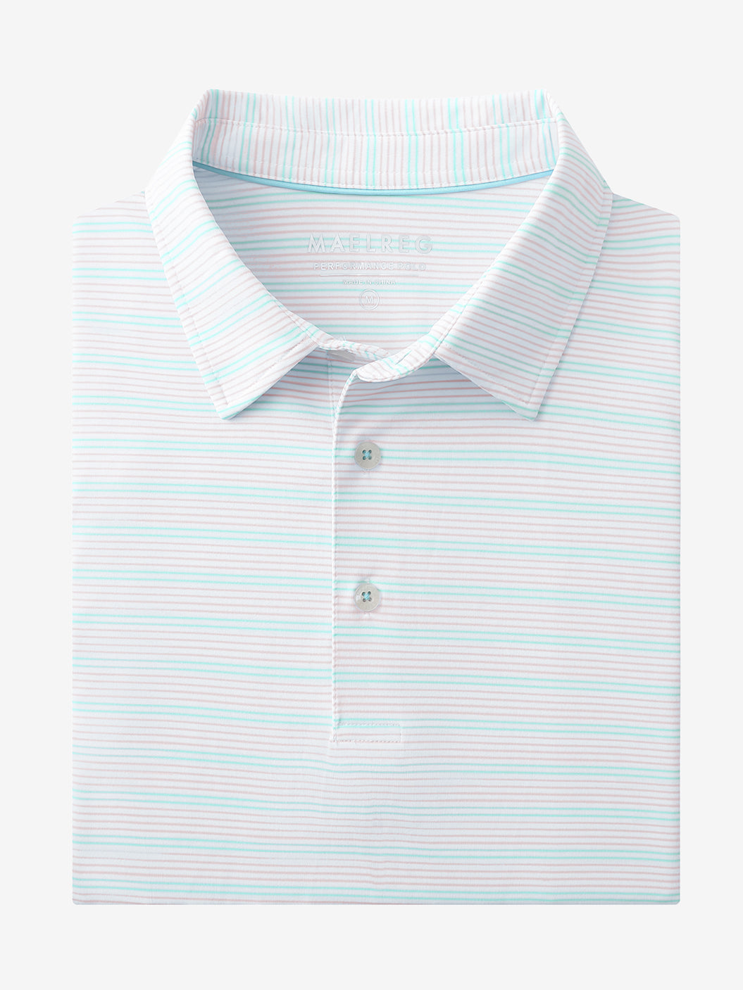 LIGHT PINK AQUA BLUE STRIPE