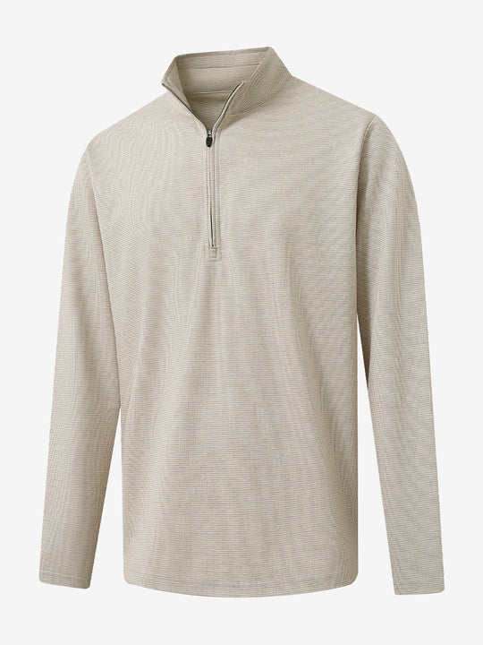 KHAKI HOUNDSTOOTH