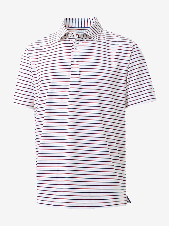 WHITE/NAVY STRIPE