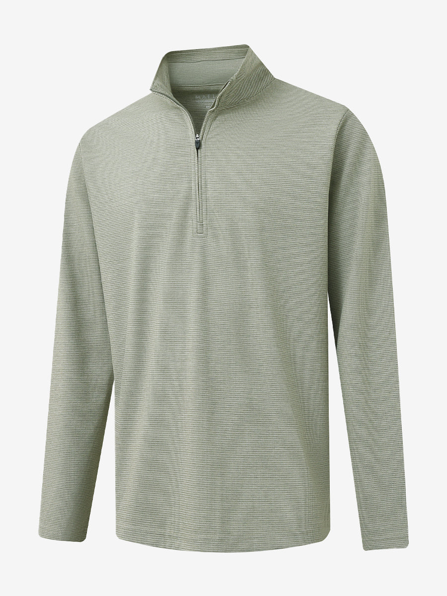 SAGE GREEN HOUNDSTOOTH