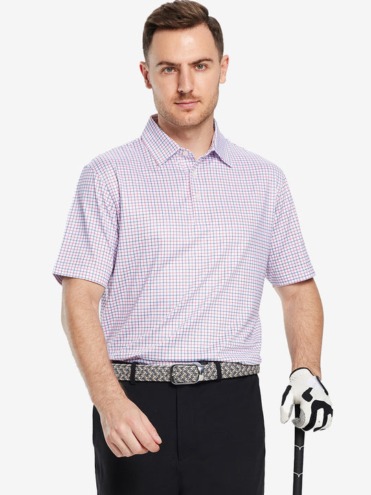 Performance Quick Dry Print Golf Polos（5）